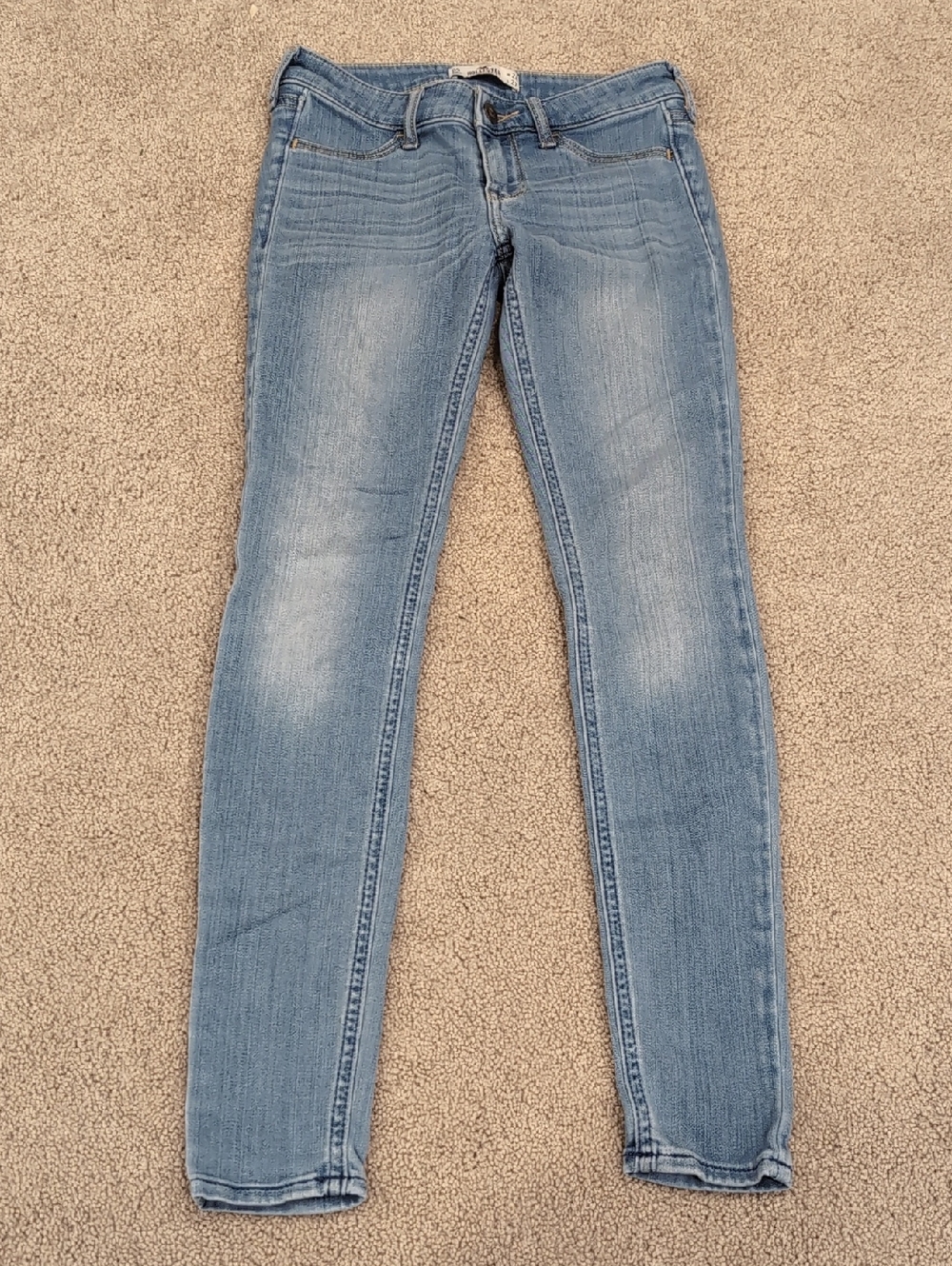 Hollister Light Wash Skinny Jeans